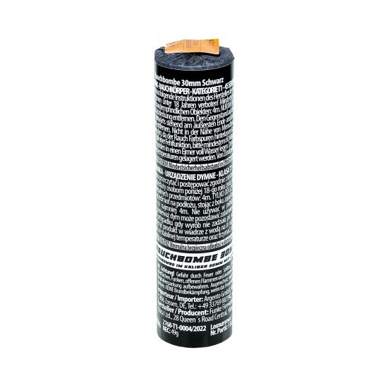 Funke Rauchbombe 30mm Schwarz