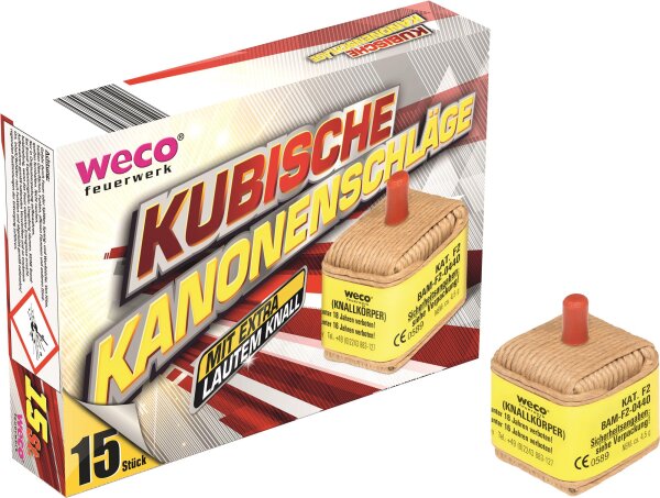 Kubische Kanonenschl&auml;ge 15er