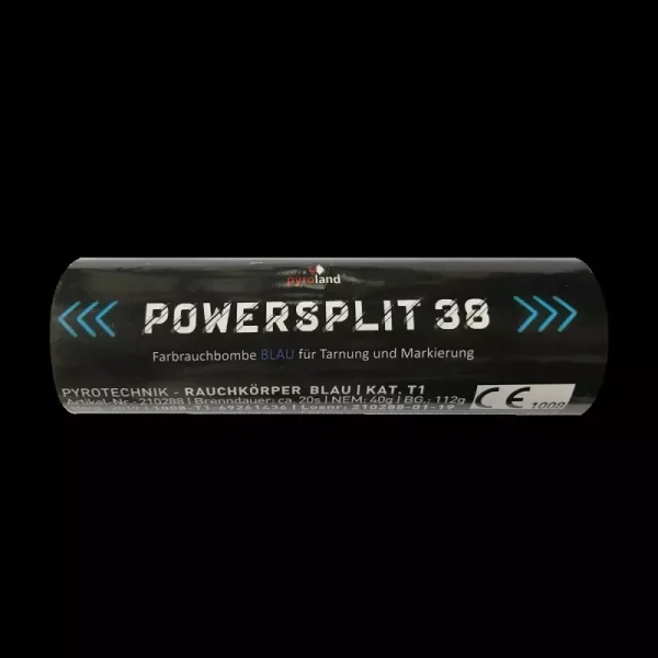 Powersplit 38 Doppelrauch Rot