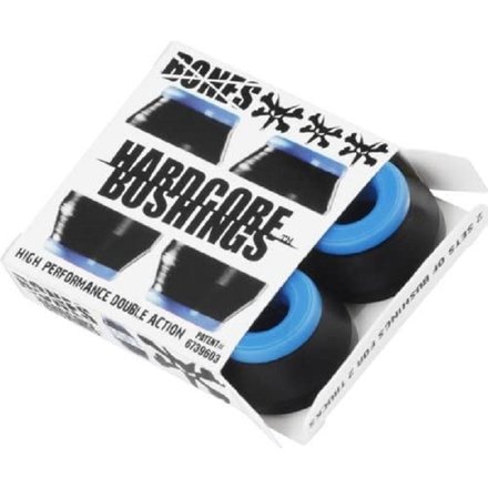 Bones Hardcore Black Skateboard Bushings - Soft