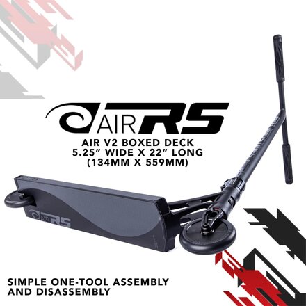 Root Rs V2 Stuntscooter Schwarz