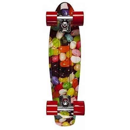 D-street Complete PP Cruiser Skateboard Jelly Bean