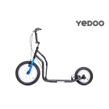 Yedoo Tretroller City New (Schwarz-Blau)
