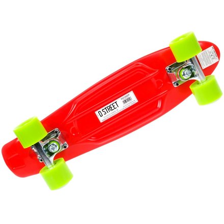 D Street POLYPROP Cruiser red/green