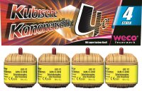 Kubische  Kanonenschl&auml;ge 4er