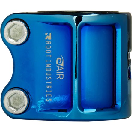 Root Industries Air Stunt Scooter Double Clamp Klemme 31,8 / 34,9 Blue Neochrome