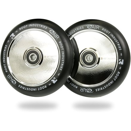 ROOT INDUSTRIES AIR WHEELS 110MM BLACK / CHROME