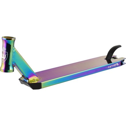Longway Metro Stunt Scooter Deck Rainbow Neochrome