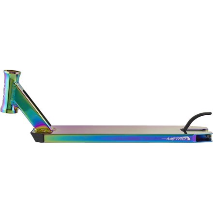 Longway Metro Stunt Scooter Deck Rainbow Neochrome