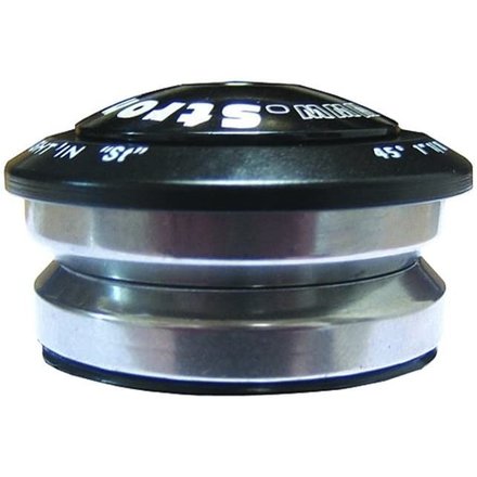 STRONGLIGHT Ahead Steuersatz Light in Alu, 7075 Alu CNC, vollintegriert, schwarz