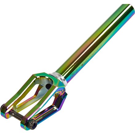 Root Industries Air Stunt-Scooter SCS / HIC Gabel Fork Rainbow Neochrome