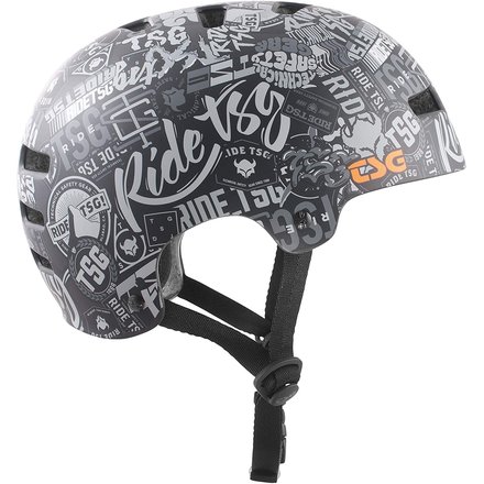 TSG Evolution Graphic Design Helm stickerbomb L/XL