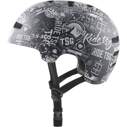 TSG Evolution Graphic Design Helm stickerbomb S/M