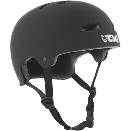TSG Helm Evolution Solid Color, Schwarz satin black, XXL
