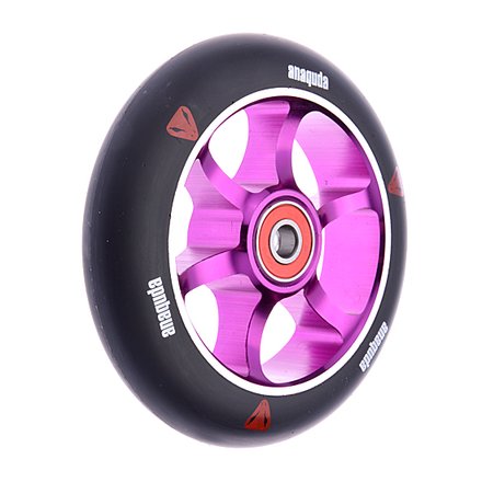 Anaquda Spoked Wheel Purple 110 mm