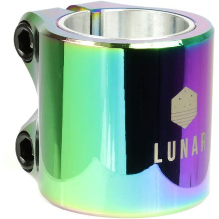 Drone Lunar Stunt Scooter Double Clamp Neochrome