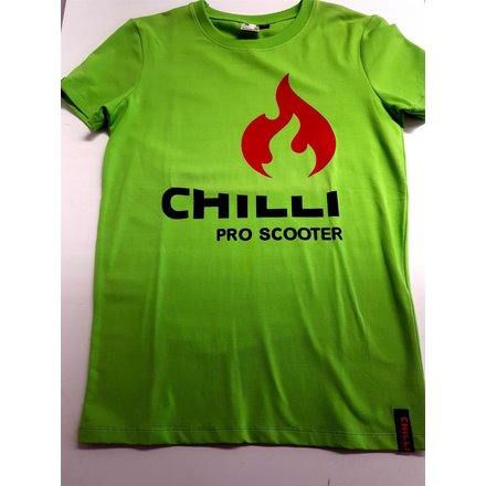 Chilli Stunt Scooter Logo T-Shirt Grün Größe L
