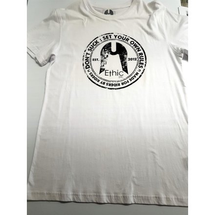 Ethic Logo Stunt Scooter Kreis Wei Gre L