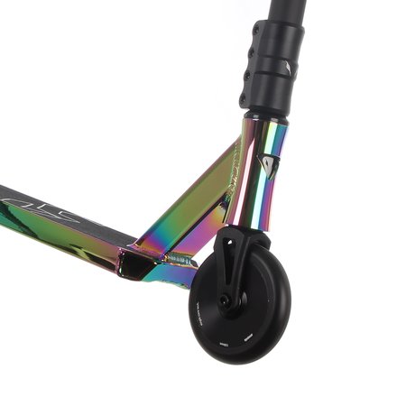 Anaquda Park V7 Stunt Scooter Neochrome Rainbow Oilslick
