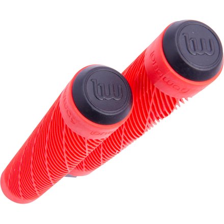 Longway Stunt Scooter Griffe Grips Twister Rot