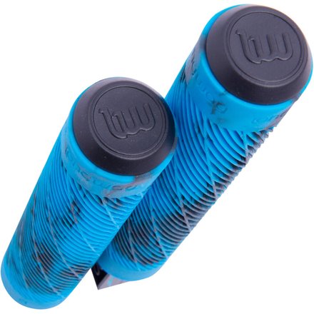 Longway Stunt Scooter Griffe Grips Twister Schwarz/Blau