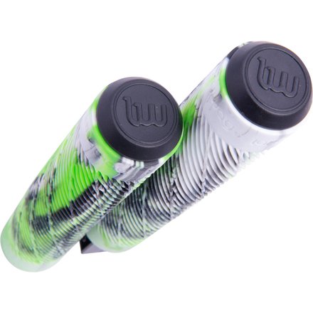 Longway Stunt Scooter Griffe Grips Twister Schwarz/Wei/Grn