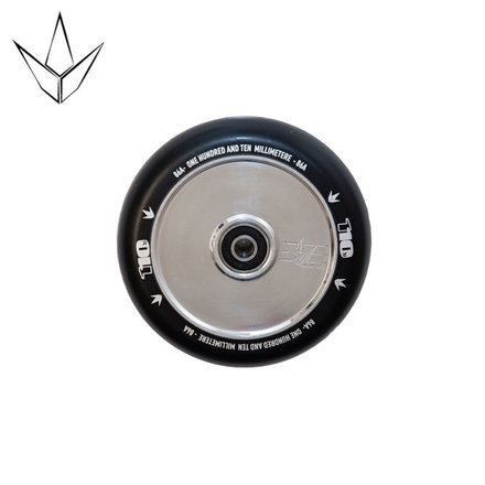 Blunt Hollow Stunt Scooter Wheel 110 mm poliert Silber