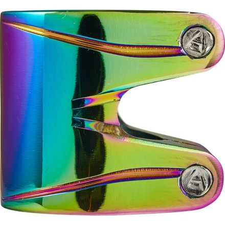 Striker Essence Double V2 Stunt Scooter Klemme Clamp Rainbow Neochrome