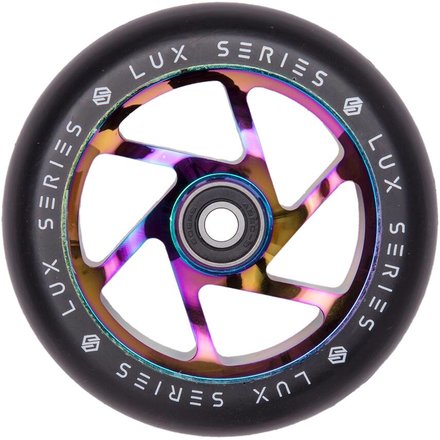 Striker Lux Stunt Scooter Rolle Wheel 110mm Rainbow Neochrome