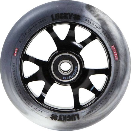 LUCKY Toaster Stunt Scooter Rolle Wheel 100 mm Black/White Swirl