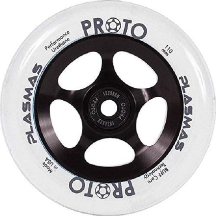 Proto Plasma Stunt-Scooter 110mm Rolle schwarz/Pu transparent