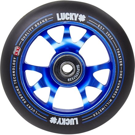 LUCKY Toaster Stunt Scooter Wheel 100 mm PU Black/Blue