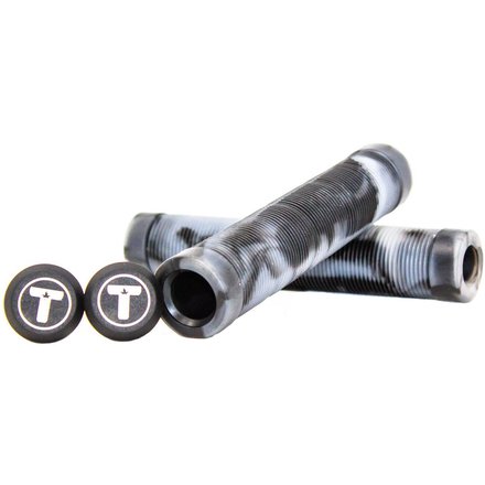 Trynyty Swirl Stunt Scooter Griffe Grips Black/Transparent