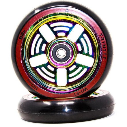 Trynyty Stunt Scooter Wheels Räder Wi-Fi 110 mm Rainbow