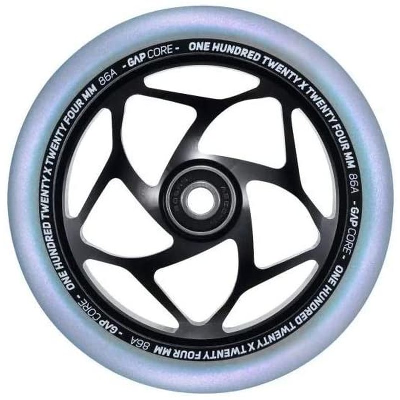 Blunt Stunt Scooter Rolle Wheel 120 mm 24 mm Gap Core Tri Bearing Black