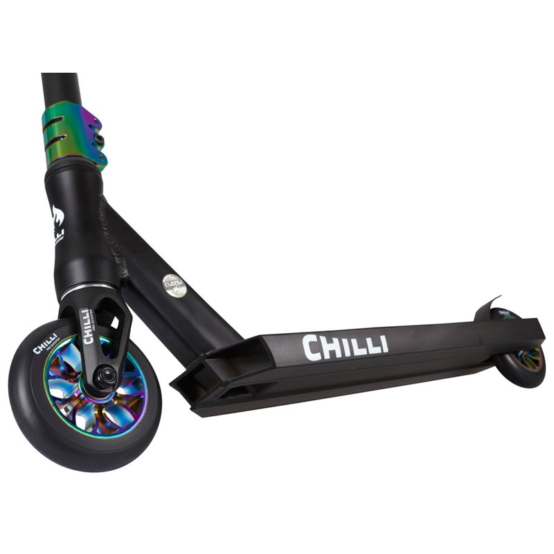 Chilli Pro Scooter Reaper StuntScooter 110mm Schwarz/Rainbow