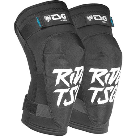 TSG Scout A Kneeguard, Ripped Black, S