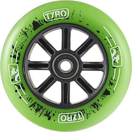 Longway Tyro Nylon Stunt Scooter Rolle Wheel 100 mm Grn