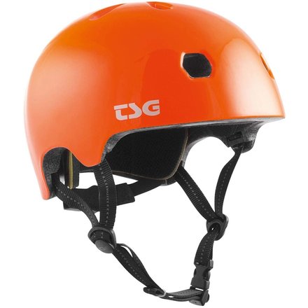 TSG Unisex Erwachsene Meta Helm Gloss orange S/M