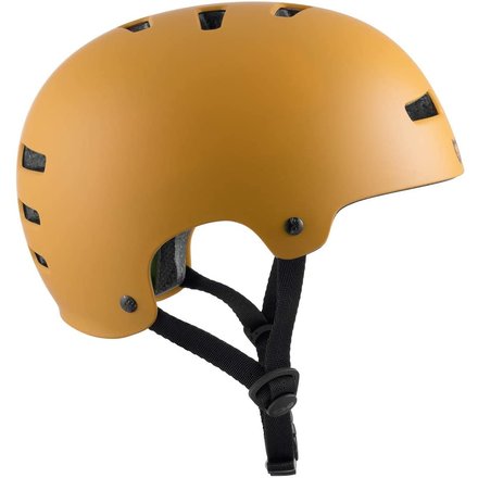 TSG Helm Evolution Solid Color Satin Yellow Ochre S/M
