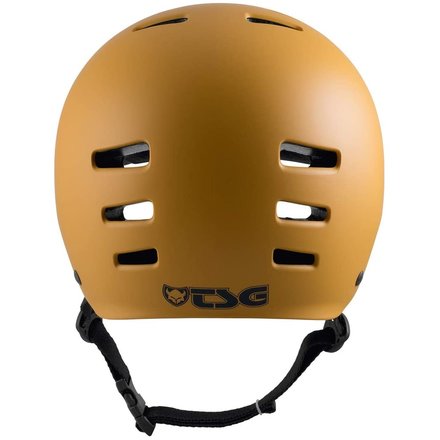 TSG Helm Evolution Solid Color Satin Yellow Ochre S/M