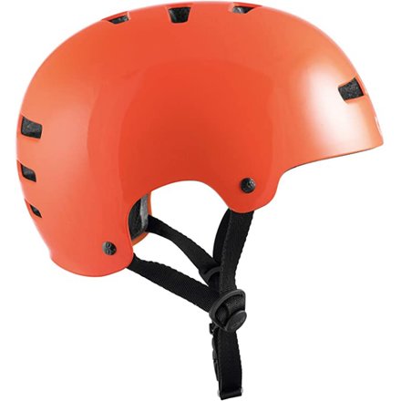 TSG Helm Evolution Solid Color Gloss orange S/M