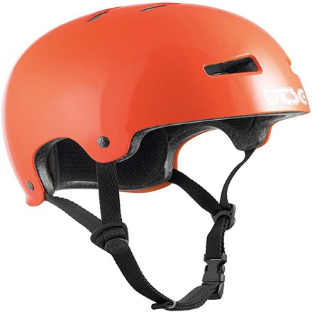 TSG Helm Evolution Solid Color Gloss orange L/XL