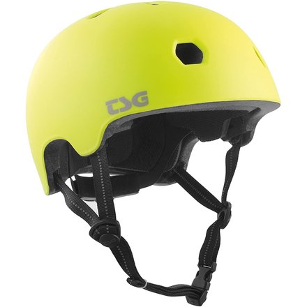 TSG Erwachsene Meta Solid Color Helm Satin Acid Yellow S/M