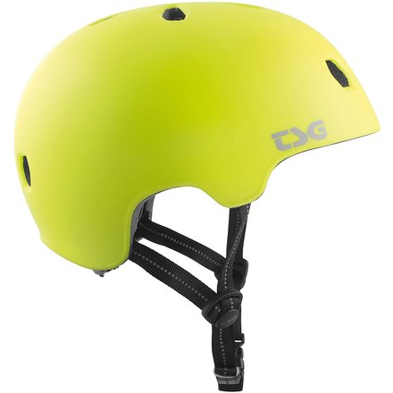 TSG Erwachsene Meta Solid Color Helm Satin Acid Yellow S/M