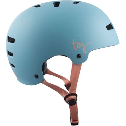 TSG Damen Evolution WMN Solid Color Helm, Satin Porcelain Blue, XXS/XS