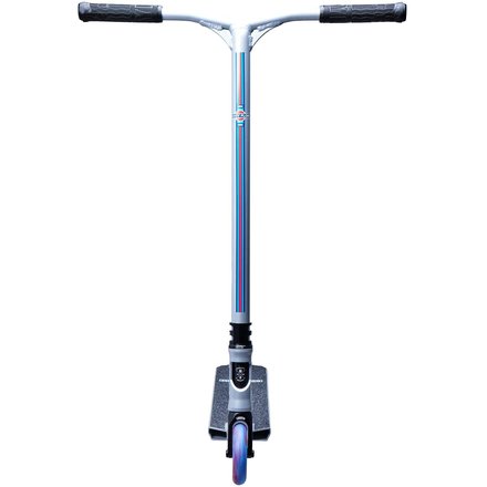 Lucky Cody Flom Signature Stunt Scooter V2 Silber/Rot/Blau