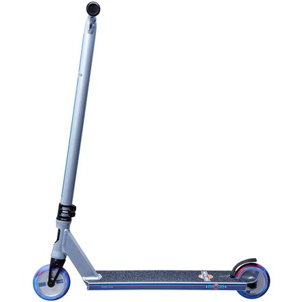 Lucky Cody Flom Signature Stunt Scooter V2 Silber/Rot/Blau
