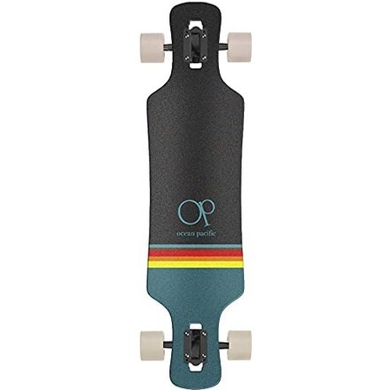 Ocean Pacific Swell Longboard Komplettboard Petrol 8-lagiges Ahornholz ABEC 7