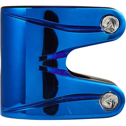 Striker Essence Double V2 Stunt Scooter Klemme Clamp Blue Chrome